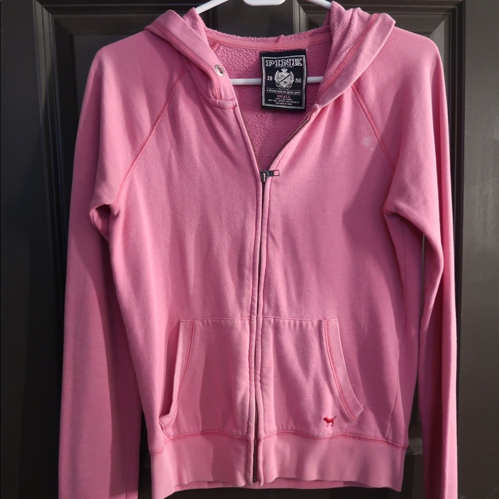 PINK VICTORIA SECRET Pink Zip Up